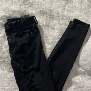 America Eagle NE(X)T LEVEL STRETCH jeans in Black